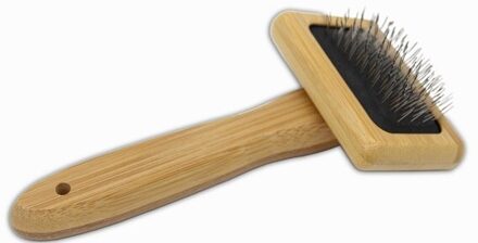 Huisdier Kammen Hond kat Haar Borstel Bamboe huisdieren Handvat Massage schoonheid Naald kam met roestvrij pins Puppy Honden katten Accessoires gereedschap klein