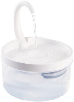 Huisdier Kat Fontein Led Blauw Licht Usb Aangedreven Automatische Water Dispenser Kat Feeder Drinken Filter Huisdier Kat Water Kom Voor katten Honden B zonder licht