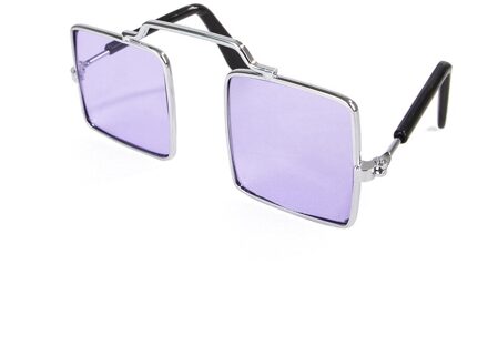 Huisdier Kat Glazen Hond Eye-Wear Kleine Hond Kitten Eyewear Zonnebril Foto Props Jurk Up Cool Glazen Accessoires Speelgoed paars