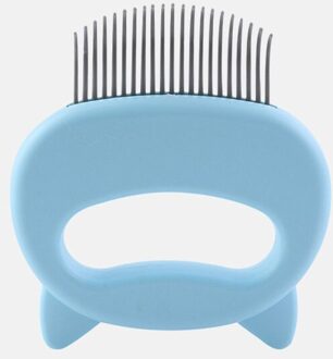 Huisdier Kat Grooming Massage Borstel Draagbare Pet Hair Remover Met Shell Vormige Handvat Haar Remover Pet Grooming Massage Gereedschap 3