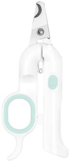 Huisdier Kat Hond Nagelknipper Snijmachine Schoonheid Schaar Led Verlichting Grooming Klauw Nagels Trimmer groen