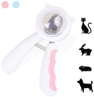Huisdier Kat Nagelknipper Pet Claw Trimmer Kat Nail Schaar Kat Nail Cutter Functies Met Nagelvijl Voor Hond Kat kleine Dieren Blauw