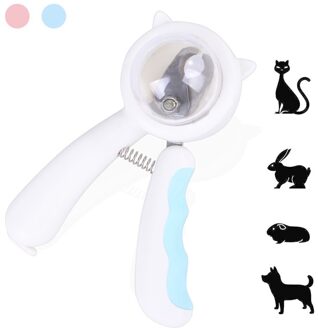 Huisdier Kat Nagelknipper Pet Claw Trimmer Kat Nail Schaar Kat Nail Cutter Functies Met Nagelvijl Voor Hond Kat kleine Dieren Roze
