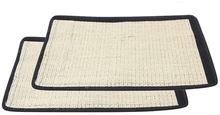 Huisdier Kat Scratcher Board Meubels Sofa Protector Pad Claw Paw Care Mat Sisal Voorkomen Krassen Voet Stoel Bescherming Supplish 2stk