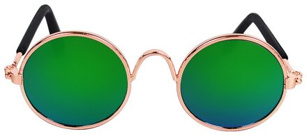 Huisdier Kat Zonnebril Pet Producten Mooie Pet Kleine Honden Puppy Cat Bril Oogbescherming Ronde Bril Foto Props Accessoires nee.3