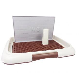 Huisdier Kattenbak Kolom Mesh Indoor Hond Wc Training Lade Schoonmaken Accessoires koffie