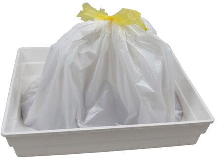 Huisdier Kattenbakvulling Tas Katten Kattenbak Mat Met Afvalzakken Duty Trekkoord Kattenbakvulling Pan Zak Voor Opslag Kat zand Schoonmaken Product 7 nee leakage / S