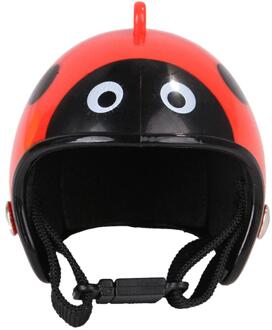 ! Huisdier Kip Vogel Helm Kleine Huisdier Harde Hoed Hoed Hoofddeksel Huisdier Helmen Speelgoed Vogel Beschermen Cap ABS Hoeden Accessoires Huisdier levert Rood