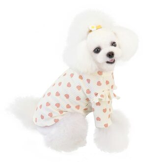 Huisdier Kleding Herfst Winter Liefde Dieptepunt Shirt Kleding Voor Kleine Honden T-shirt Voor Honden Honden Kleding Одежда Для Собак Мелких
