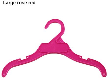 Huisdier Kleding Opslag Pet Hond Kat Kledingrek Honden Kleerhanger Plastic Puppy Grote Hond Hanger Closet Organizer S/L Dierbenodigdheden L roos rood