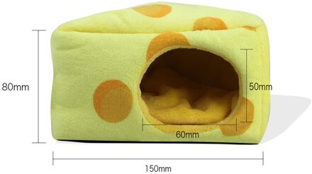 Huisdier Kleine Dier Huis Cavia Hamsters Egels Nederlandse Ratten Fretten Baardagaam Konijnen Wit/Eenhoorn geel