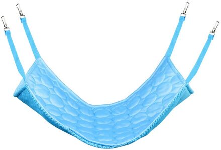 Huisdier Kooi Cool Mat Double Side Opknoping Kat Hangmat Huisdier Producten Leuke Huisdier Opknoping Bedden Soft Pet Plank Zetel Bedden levert blauw / 35X35cm