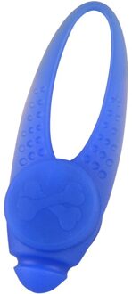 Huisdier LED Hanger Pet Kat Hond Veiligheid LED Clip Gesp Kraag Veiligheid Flashing Glow Light Hanger Ketting Voor Puppy Pet product blauw