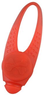 Huisdier LED Hanger Pet Kat Hond Veiligheid LED Clip Gesp Kraag Veiligheid Flashing Glow Light Hanger Ketting Voor Puppy Pet product rood