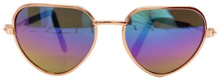 Huisdier Mini Katten En Honden Persoonlijkheid Trend Zonnebril Grappige Decoratieve Props Kleine En Middelgrote Pet Zon-Bescherming bril Hk A2