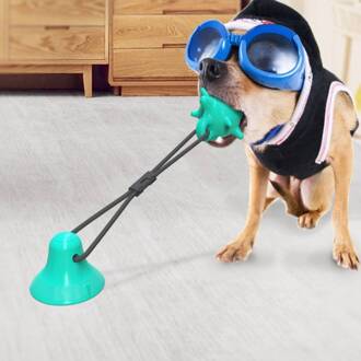 Huisdier Molaire Beet Hond Speelgoed Drie Stuk Rubber Chew Bal Schoonmaken Tanden Safe Elasticiteit Zachte Puppy Zuignap Honden bijten Speelgoed