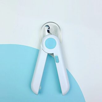 Huisdier Nagelknipper Anti-Splash Kat Hond Nagelknipper Led Light Vergrootglas Anti-Cut Bloed Lijn Trimmer zorg Licht Anti-Bloed 02 B