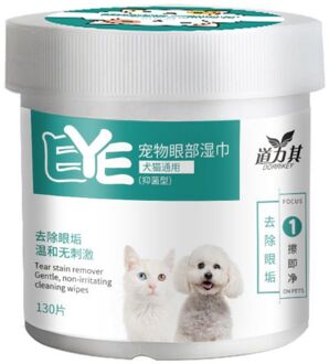 Huisdier Ogen Cleaning Wipes Papieren Handdoeken Honden Katten Tranen Remover Nat Vegen H051