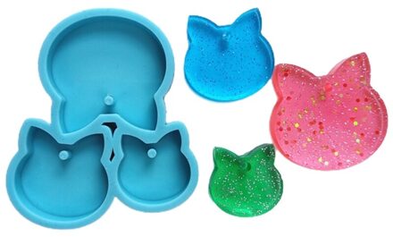 Huisdier Opknoping Tag Vermeld Siliconen Mal Diy Ambachten Sieraden Casting Gereedschap Hangers Epoxyhars Mal