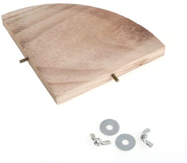 Huisdier Papegaai Houten Platform Stand Rack Speelgoed Hamster Zitstokken Voor Vogelkooi 10cm