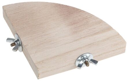 Huisdier Papegaai Houten Platform Stand Rack Speelgoed Hamster Zitstokken Voor Vogelkooi 13cm