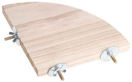 Huisdier Papegaai Houten Platform Stand Rack Speelgoed Hamster Zitstokken Voor Vogelkooi 17cm