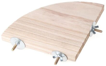 Huisdier Papegaai Houten Platform Stand Rack Speelgoed Hamster Zitstokken Voor Vogelkooi D7WE