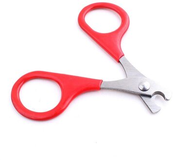 Huisdier Product Rode Kleur Nagelknipper Voor Kleine Honden en Katten Nail Schaar 8 Cm