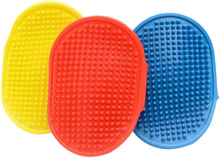 Huisdier Producten Honden Kat Bad Borstel Kam Rubber Handschoen Fur Grooming Masseren Massage Apparaat Haar Verlies Trimmen Borstels