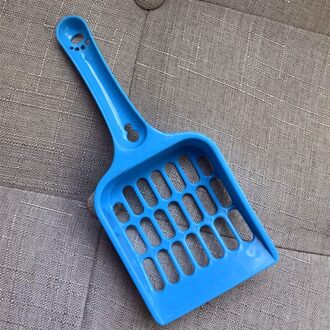 Huisdier Producten Kat Levert Kattenbakvulling Inbraak Plastic Kattenbakvulling Schop Huisdier Schoonmaakproducten Sterk Duurzaam Schop blauw