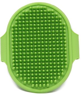 Huisdier Schoonmaken Handschoenen Huisdier Hond Kat Bad Borstel Kam Rubber Handschoen Haar Bont Grooming Masseren Borstel Voor Kat Hond Huisdier cleaner Levert groen