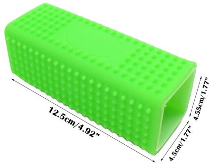 Huisdier Siliconen Borstel Kat Haar Grooming Hond Ontharing Kam Efficiënte En Handige Kat Cleaning Helper groen