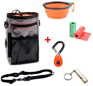 Huisdier Snack Taille Tas Pak Professionele Training Hond Katten Tas Outdoor Draagbare Kom Vuilniszakken Fluitje D2024 S2