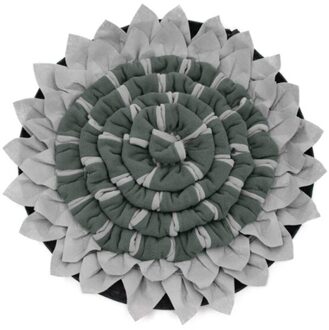 Huisdier Snuiven Mat Hond Interactief Speelgoed Voeden Training Pad Deken Ronde Neus Pad Huisdier Accessoires grijs