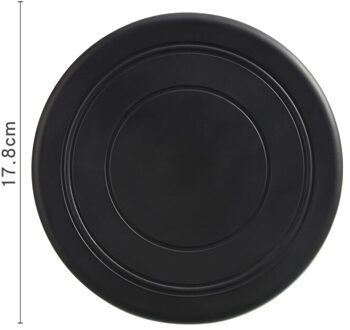 Huisdier Speelgoed Hond Vliegende Schijven Speelgoed Huisdier Interactieve Oefening Anti-Bit Water Drijvende Vliegende Schijven Speelgoed Dierbenodigdheden zwart