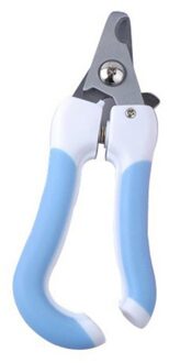 Huisdier Teen Care Rvs Honden Katten Klauw Nagelknipper Cutter Nagelvijl Draagbare Schaar Trim Nagels Huisdier Producten blauw / L