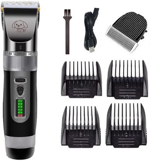 Huisdier Tondeuse Pet Clipper Elektrische Scheerapparaat Oplaadbare Hond Kat Geluidsarme Tondeuse Grooming Scheerapparaat Cut Machine set B703