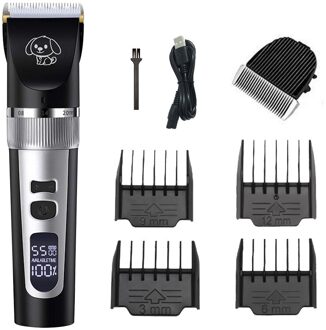 Huisdier Tondeuse Pet Clipper Elektrische Scheerapparaat Oplaadbare Hond Kat Geluidsarme Tondeuse Grooming Scheerapparaat Cut Machine set B903