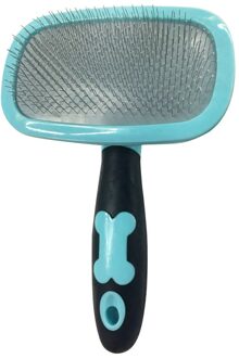 Huisdier Tool Handvat Vergieten Haar Borstel Pin Bont Hond Kat Grooming Borstel Kam Haar Bont Verlies 360 ° draaien Tool