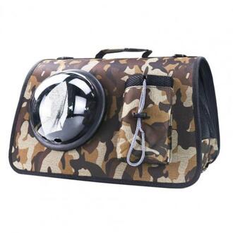 Huisdier Uitje Harnas Draagbare Diagonaal Multi-Functionele Oxford Doek Kat Hond Reistas Geschikt Kleine Medium Huisdieren Accessoires camouflage