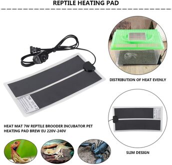 Huisdier Verwarming Mat 14x15cm-80x28cm 5W Broedmachine Incubator Huisdier Verwarming Pad Temperatuurregelaar Hond Kat Warmer Bed