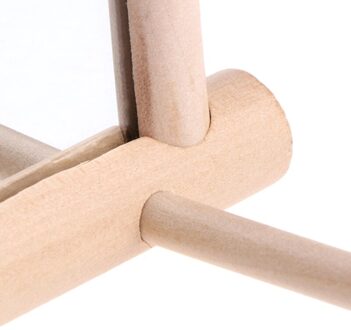 Huisdier Vogel Spiegel Houten Speeltoestel Speelgoed Met Baars Voor Parrot Parkieten Parkiet Valkparkiet Conure Van Finch Lovebird