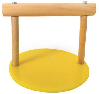 Huisdier Vogel Staande Speelgoed Papegaai Swing Vogelkooi Speelgoed Hout Spelen Stand Speelgoed Hamster Tak Zitstokken Voor Vogelkooi