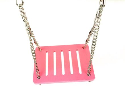 Huisdier Vogel Swing Speelgoed Huisdier Opknoping Swing Voor Parrot Parkiet Zitstokken Opknoping Kooi Speelgoed Valkparkieten Ara Vinken Kleurrijke 1