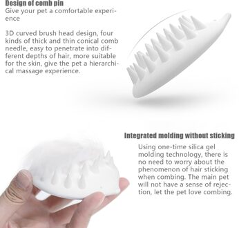 Huisdier Wasmachine Hond Kat Massage Borstel Kam Bad Borstel Egel Shampoo Borstel Wassen Gereedschap Snel Cleaing Borstel Huisdier Producten wit