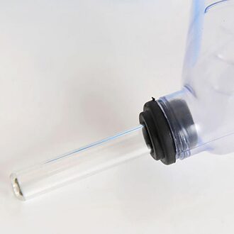 Huisdier Water Feeder Lichtgewicht Lekvrije Plastic Fles Hamster Water Dispenser Feeder blauw