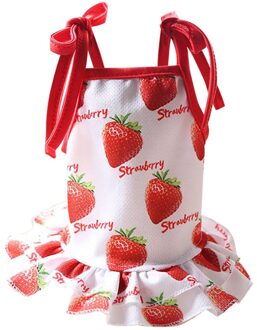 Huisdier Zomer Ademend Vest Hond Rok Kat Rok Print Vest Leuke Pet Kleding Party Kat En Hond Huisdier Pak Zomer print Rok