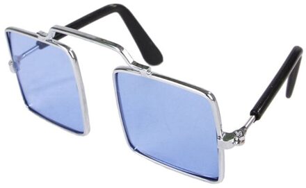 Huisdier Zonnebril Hond Eye-Wear Kat Bril Kostuum Foto Props Accessoires Voor Honden Blauw