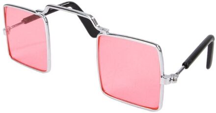 Huisdier Zonnebril Hond Eye-Wear Kat Bril Kostuum Foto Props Accessoires Voor Honden Roze