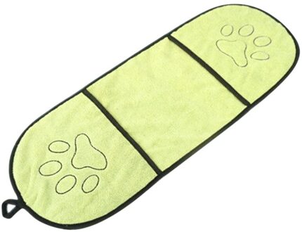 Huisdieren Hond Bad Handdoeken Perros Voor Honden Kat Puppy Microfiber Super Absorberende Huisdier Drogen Handdoek Deken Met Pocket Cleaning Supply geel
